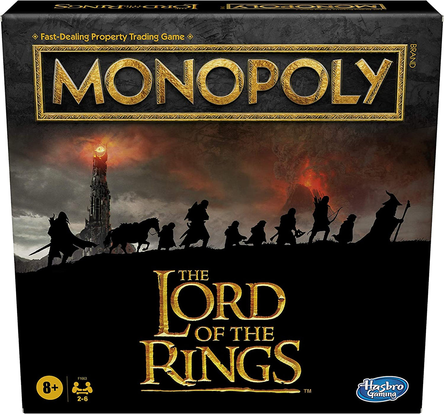 : the Lord of the Rings Edition Board Game Inspired by the Movie Trilogy, Play as a Member of the Fellowship, for Kids Ages 8 and Up, Multicolor