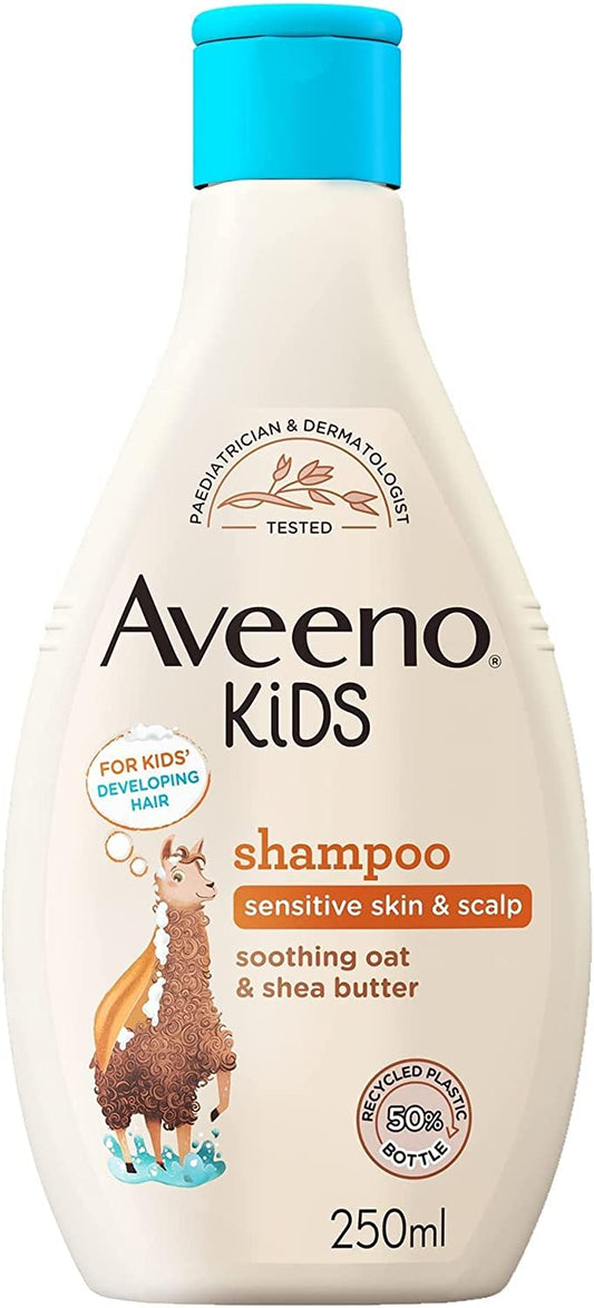 Kids Shampoo 250Ml | Enriched with Soothing Oat & Shea Butter | Childrens Shampoo Developed for Your Little Superhero | Childrens Toiletries Sets